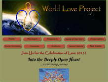 Tablet Screenshot of celebrationoflove2013.com